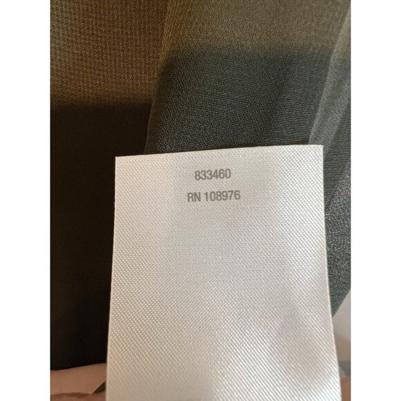 Colleen Lopez Maxi Tunic with Knit Underlayer Size XS Dark Elm NWOT - Picture 8 of 8